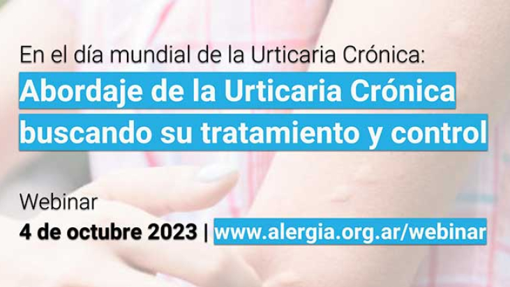 Webinar: Día Mundial de la Urticaria Crónica