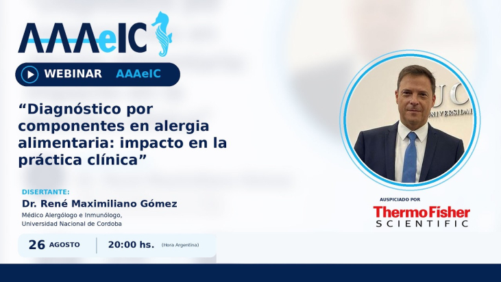 Webinar: Diagnostico por componentes en alergia alimentaria: impacto en la práctica clínica